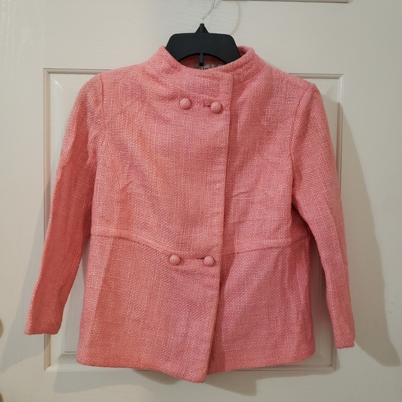 Sapphire Jackets & Blazers - Sapphire size small Vintage pink tweed